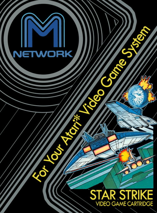 Star Strike box art for Atari 2600
